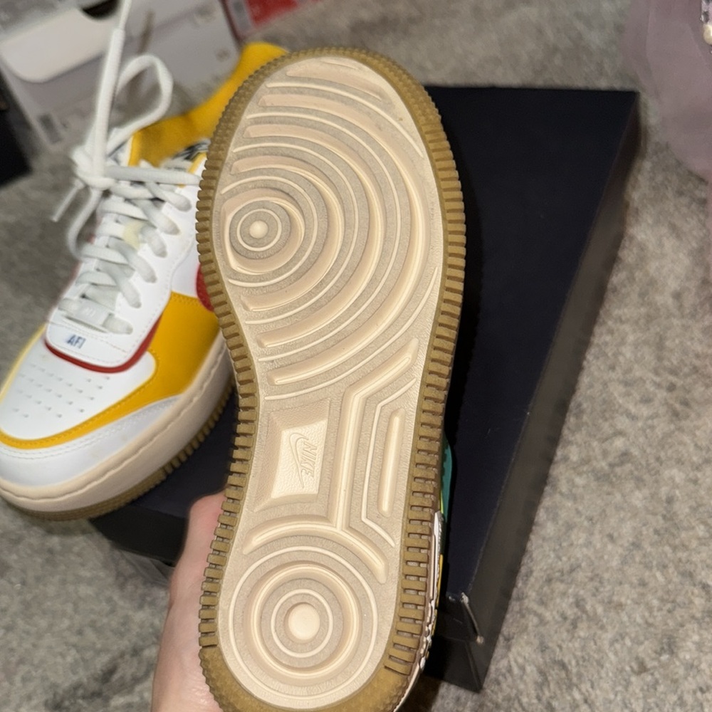Air Force 1 SHADOW Summit White/ Neptune Green - Picture 8 of 8